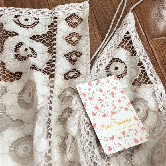 Sold!!!NWT Free People Just Like Honey Lace Dress - Picture 5 of 5